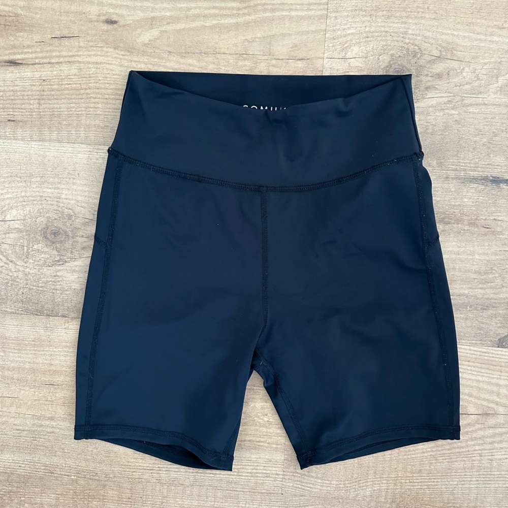 Vici black biker shorts